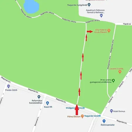 Villa Hotel Otel Debrecen